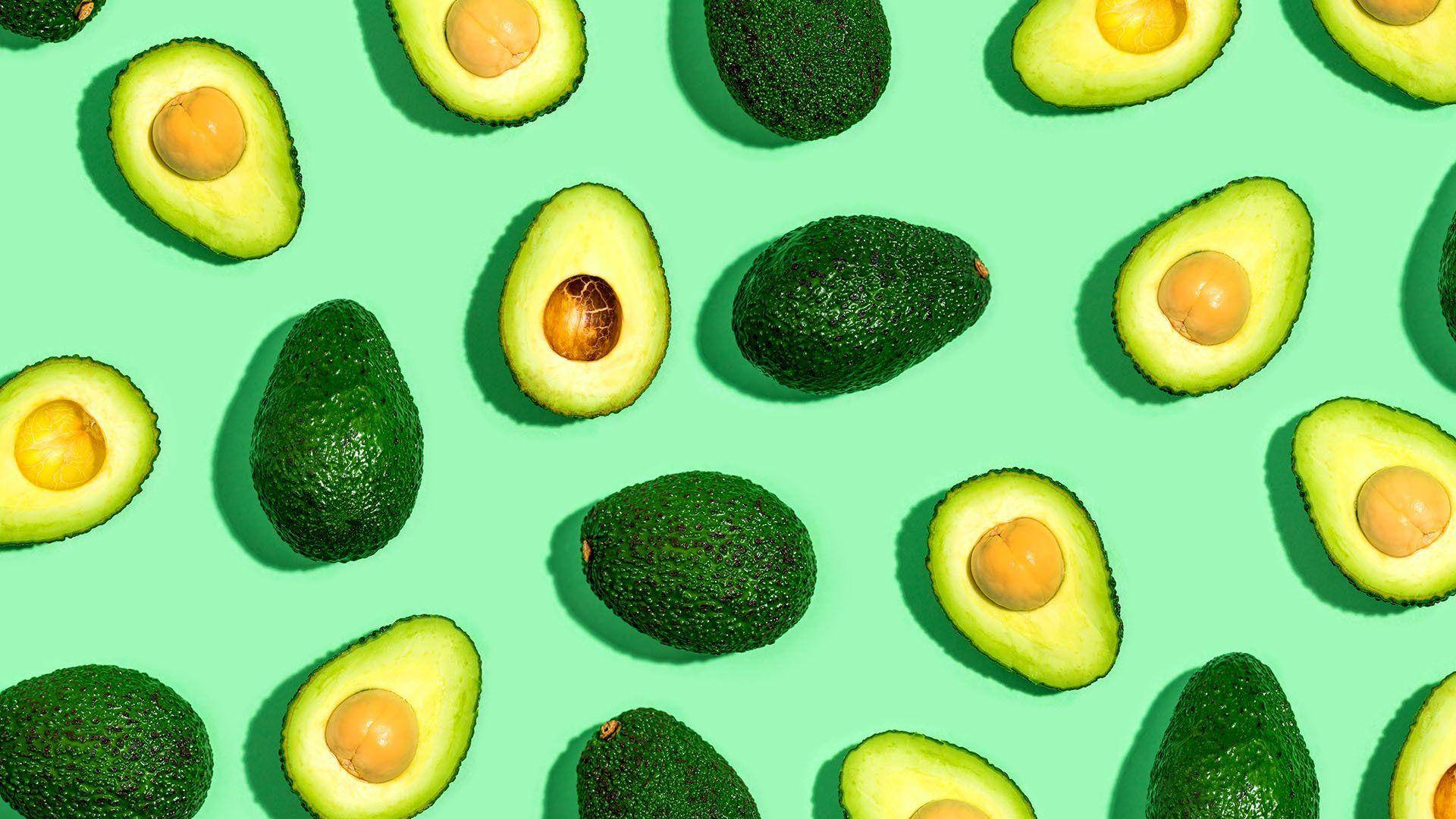 Artistic Avocado Fruit Patterns Graphic Art