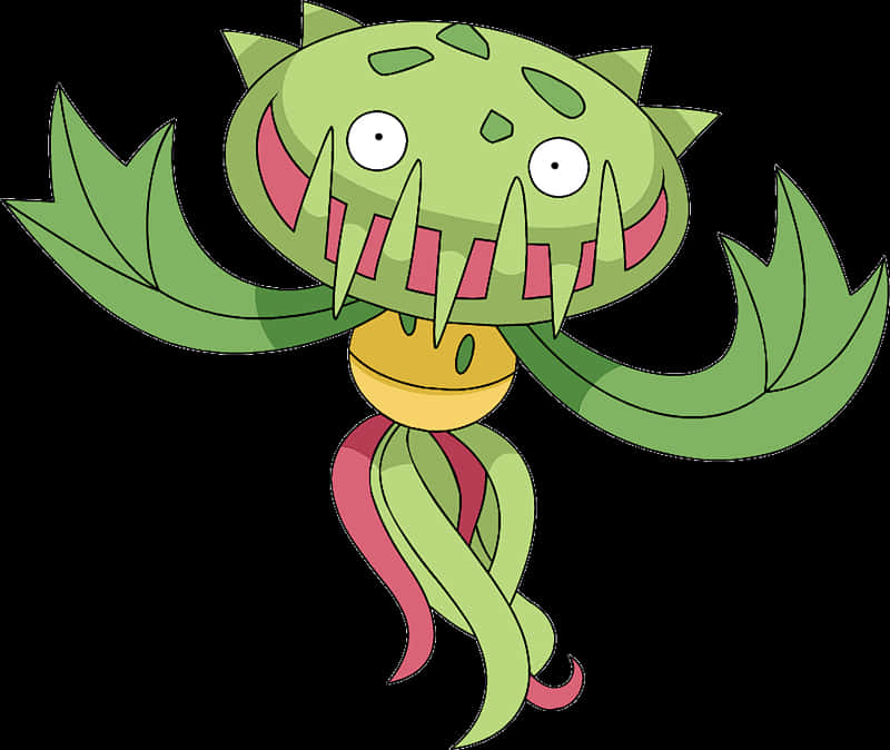 Artistic Depiction Of Pokemon, Carnivine Background