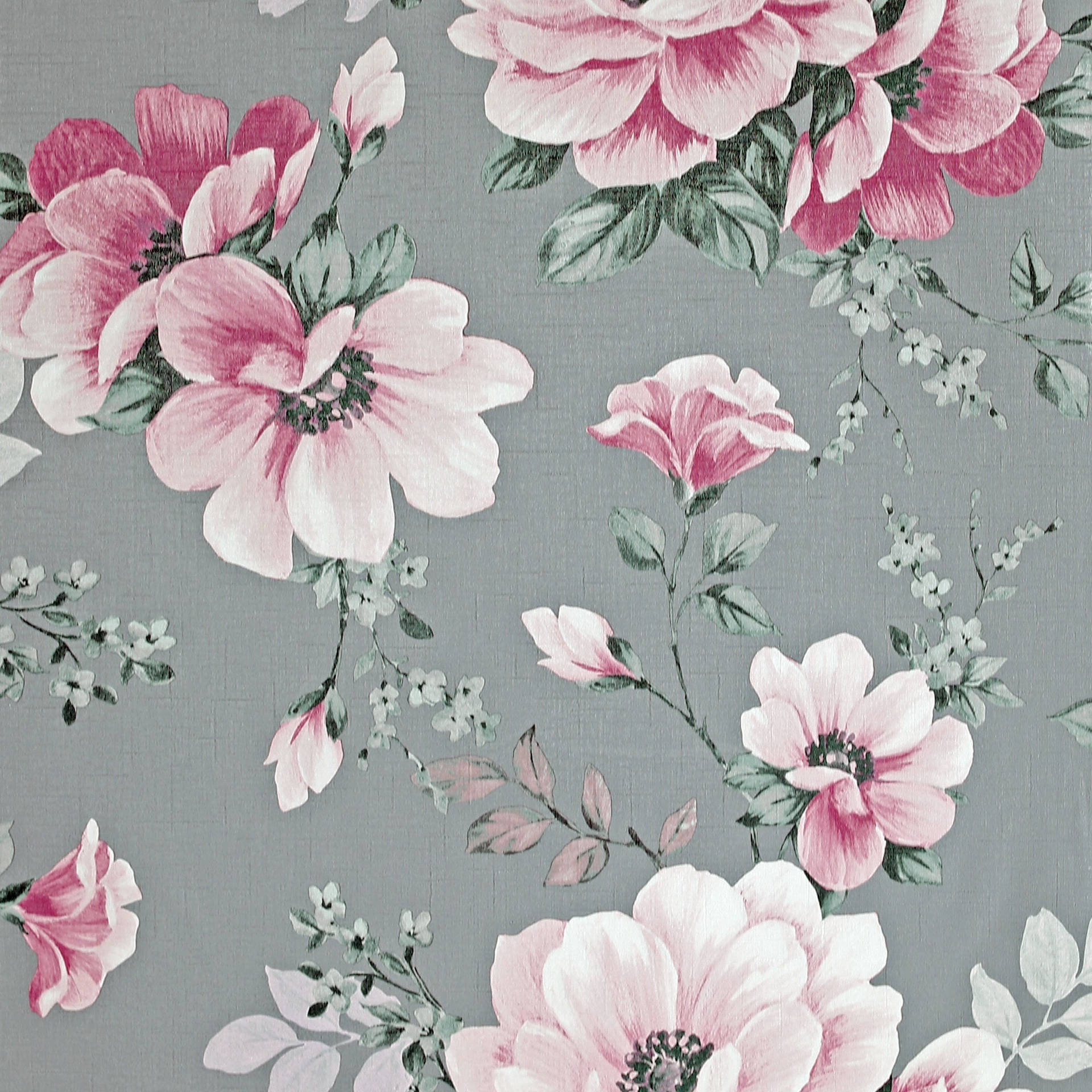 Artistic Floral Phone Wallpaper