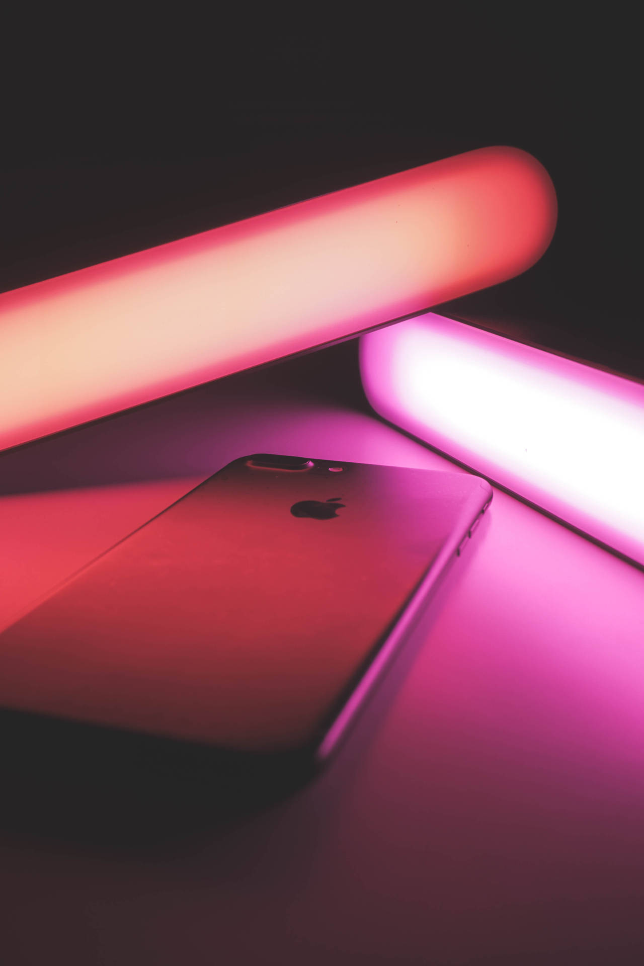 Artistic Fluorescent Purple Iphone Background