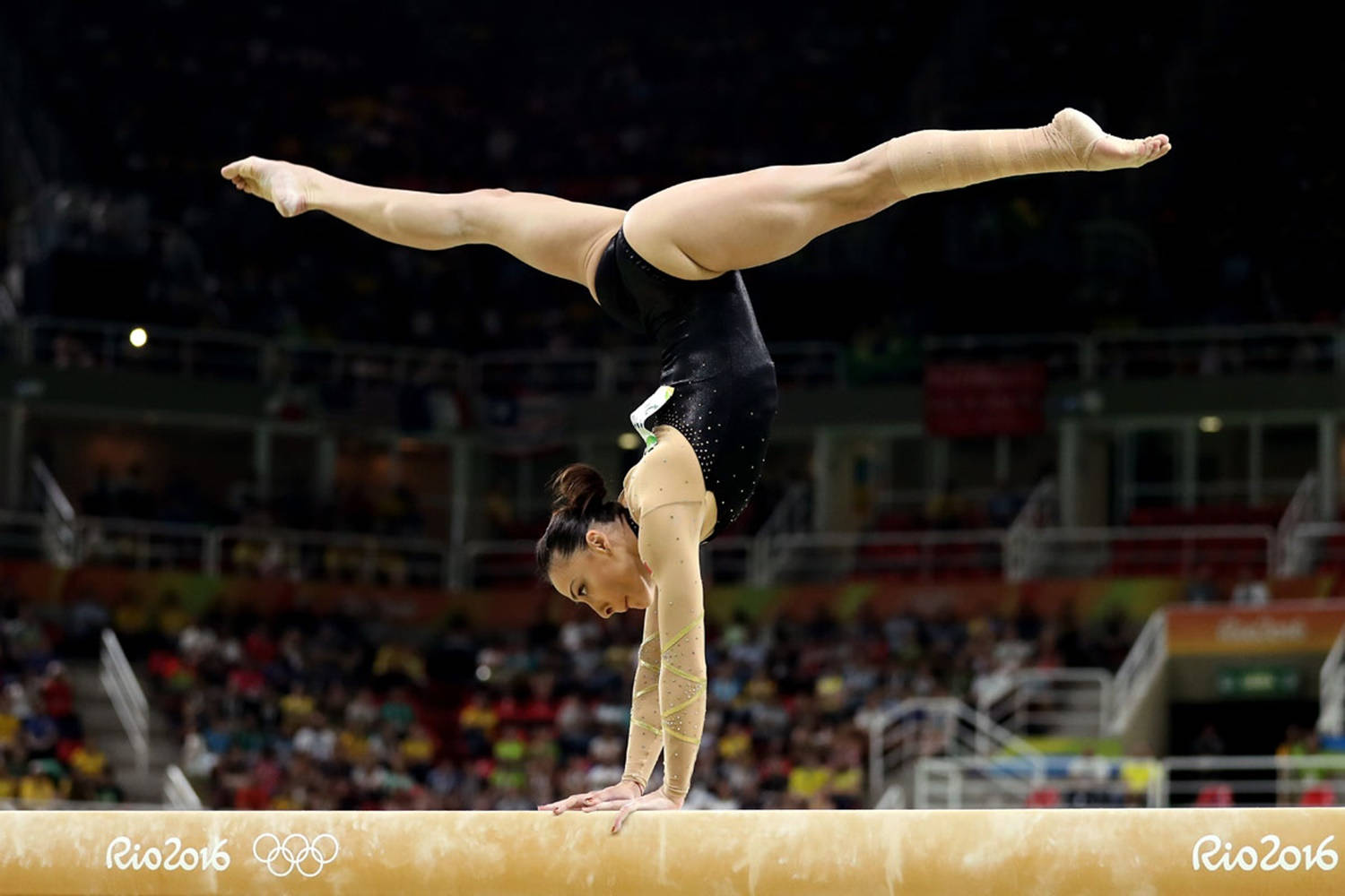 Artistic Gymnastics Championships Balance Beam Background