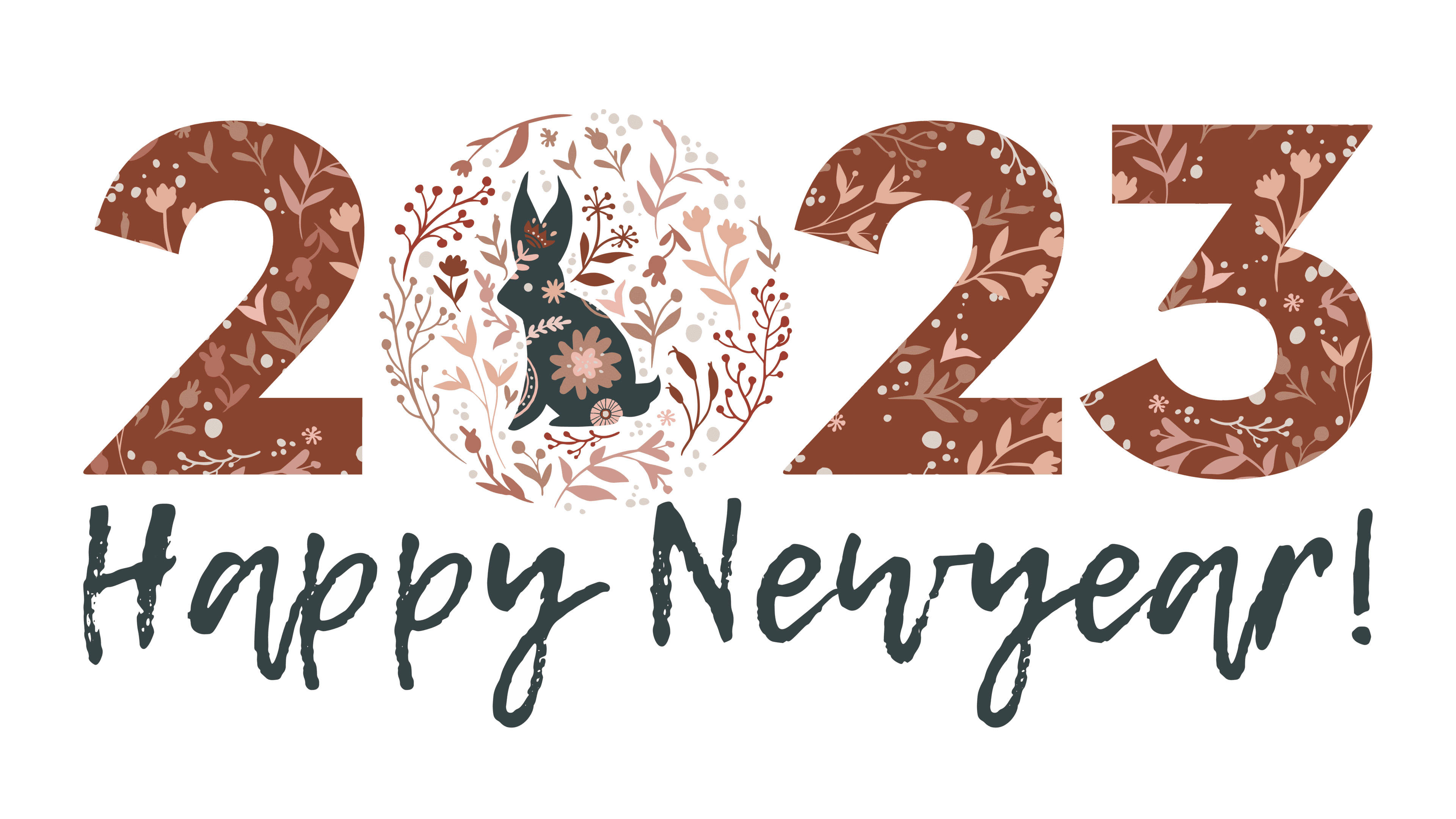 Artistic Happy New Year 2023 Background