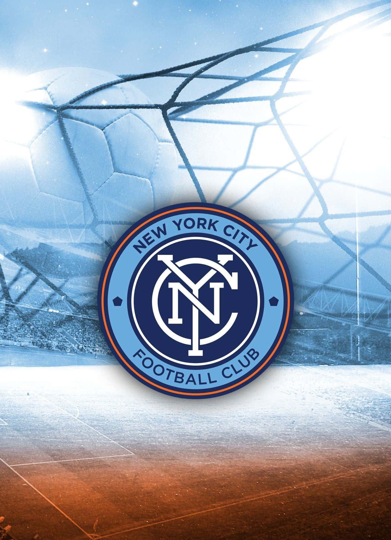 Artistic New York City Fc Logo Graphic Design