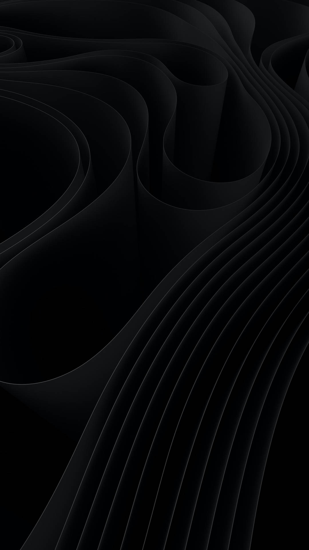 Artistic Paper Quilling Black Aesthetic For An Iphone Tumblr Wallpaper