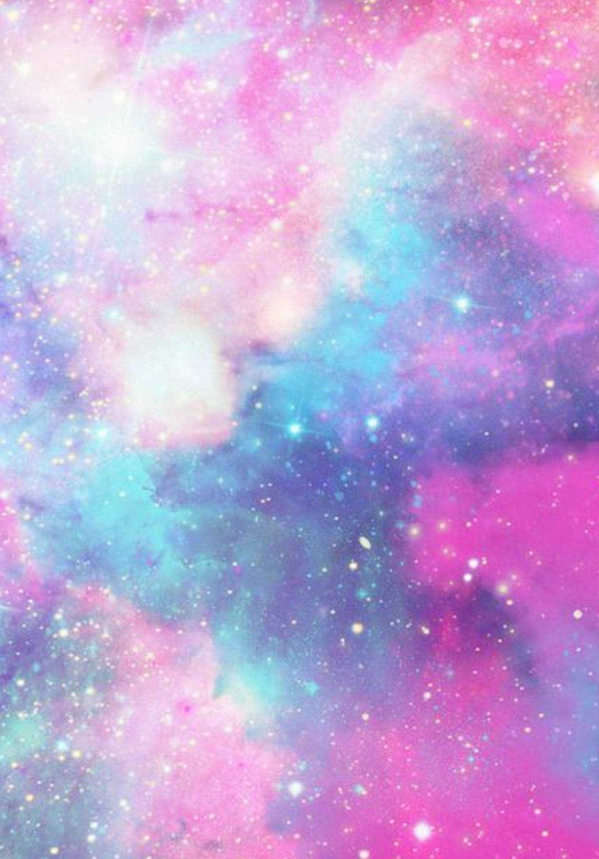 Artsy Pastel Galaxy Background