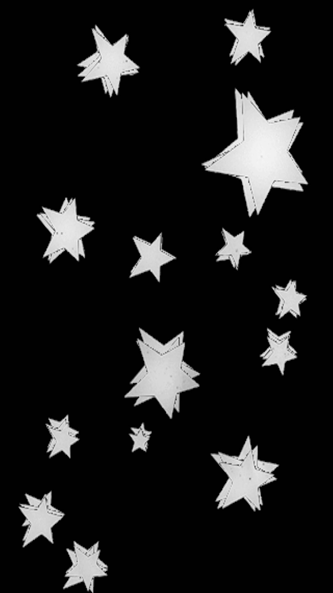 Artwork Black Aesthetic Stars Background