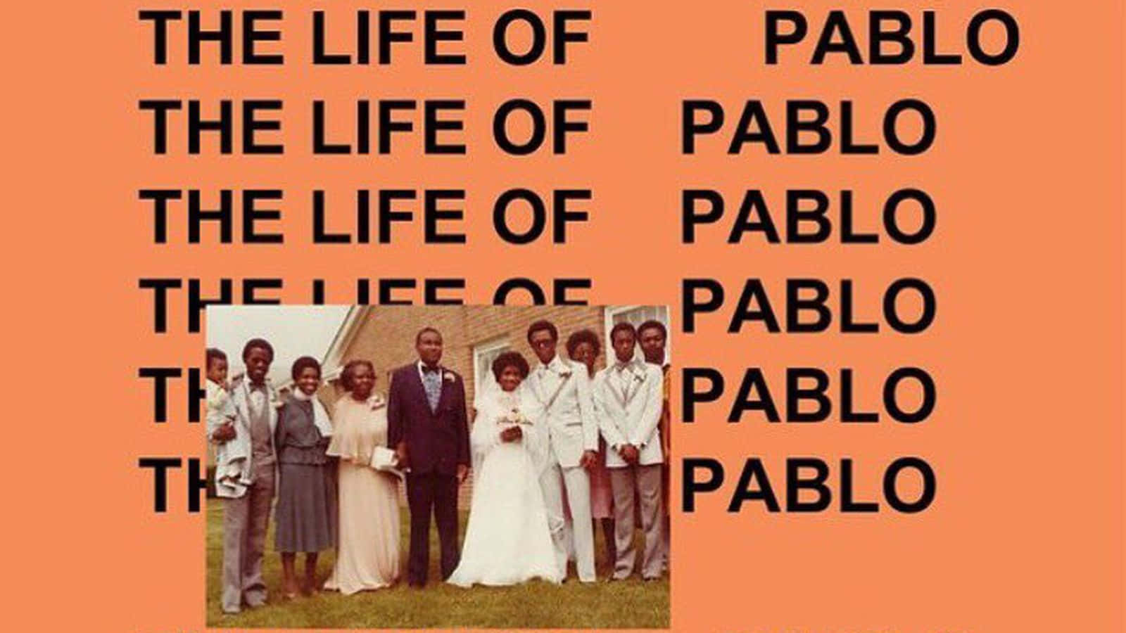 Artwork For Kanye West's Seventh Studio Album 'the Life Of Pablo' Background