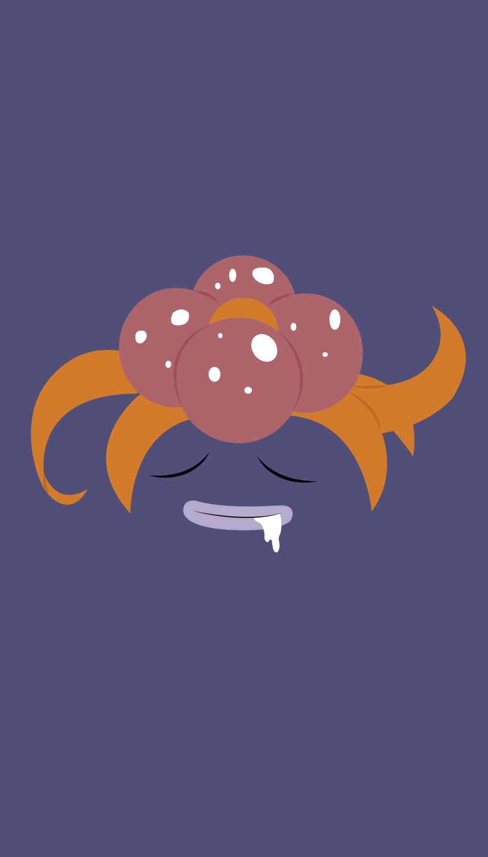 Artwork Showing Vileplume Before Evolving