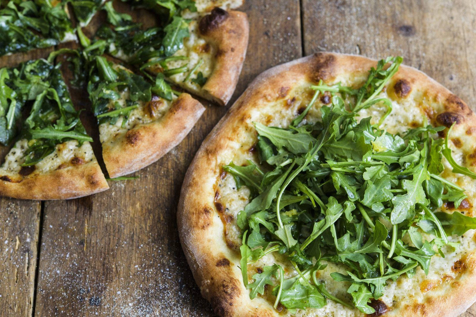 Arugula Leaves Pizza Toppings