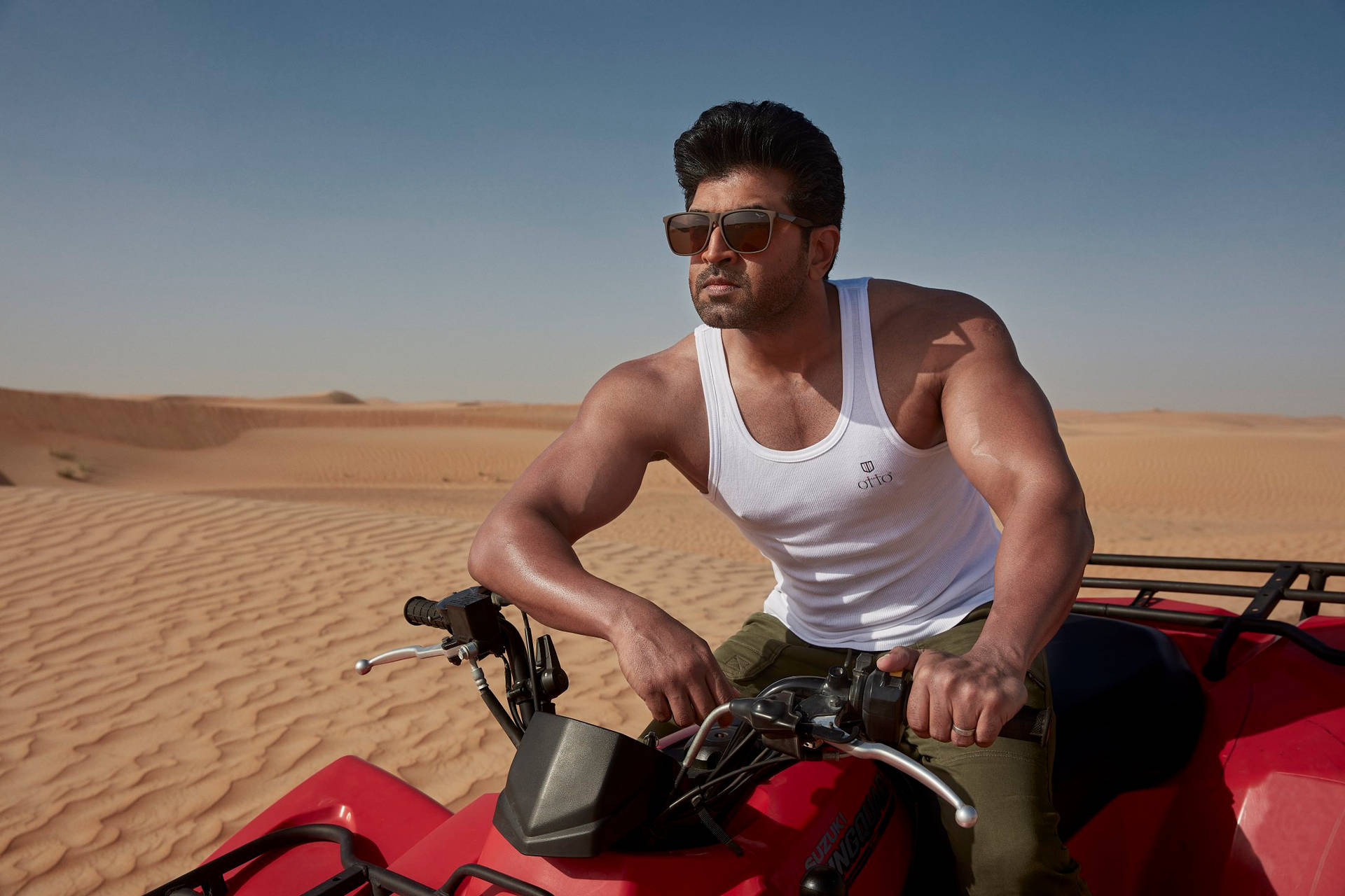 Arun Vijay In Desert