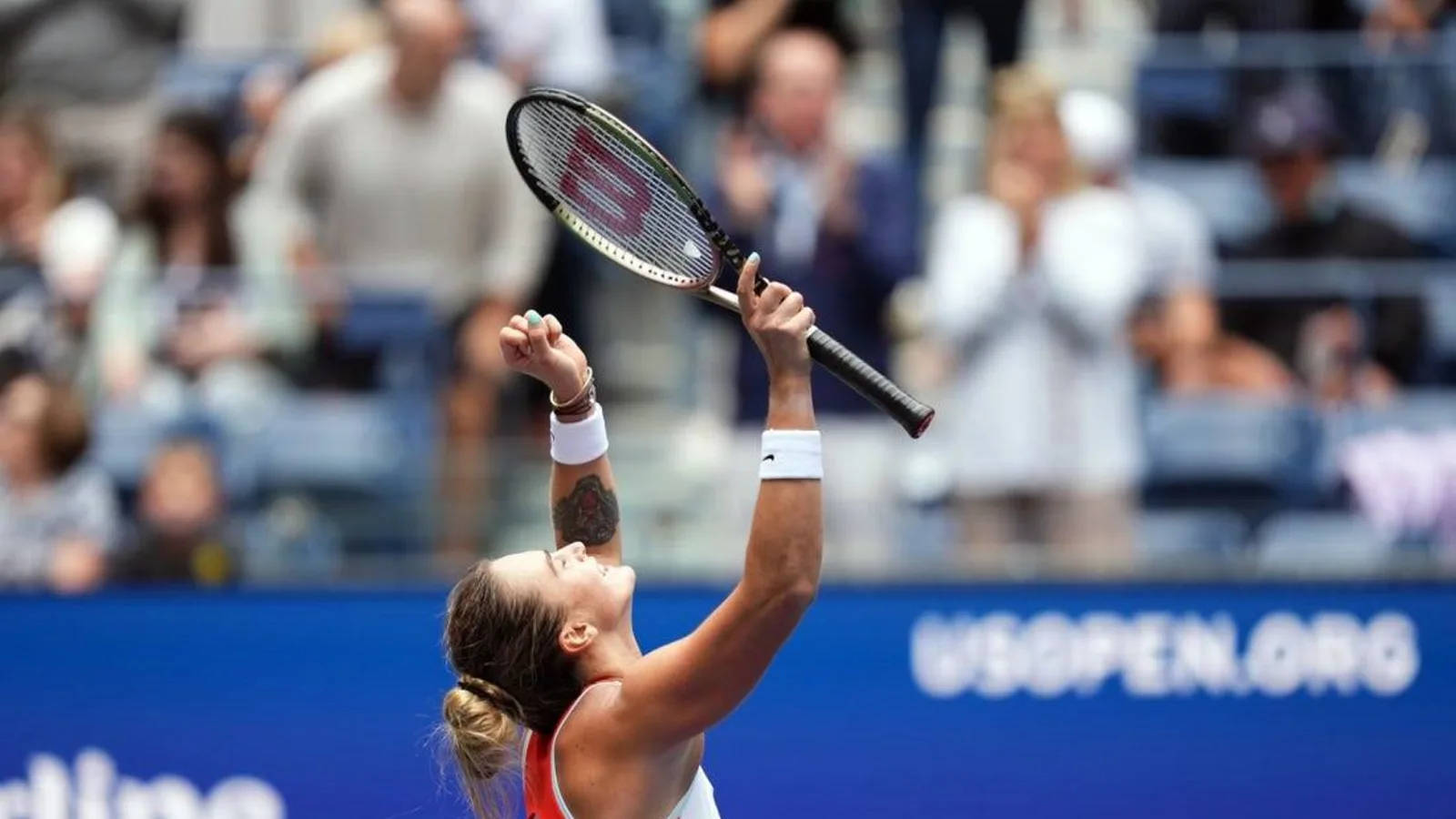 Aryna Sabalenka After Winning Match