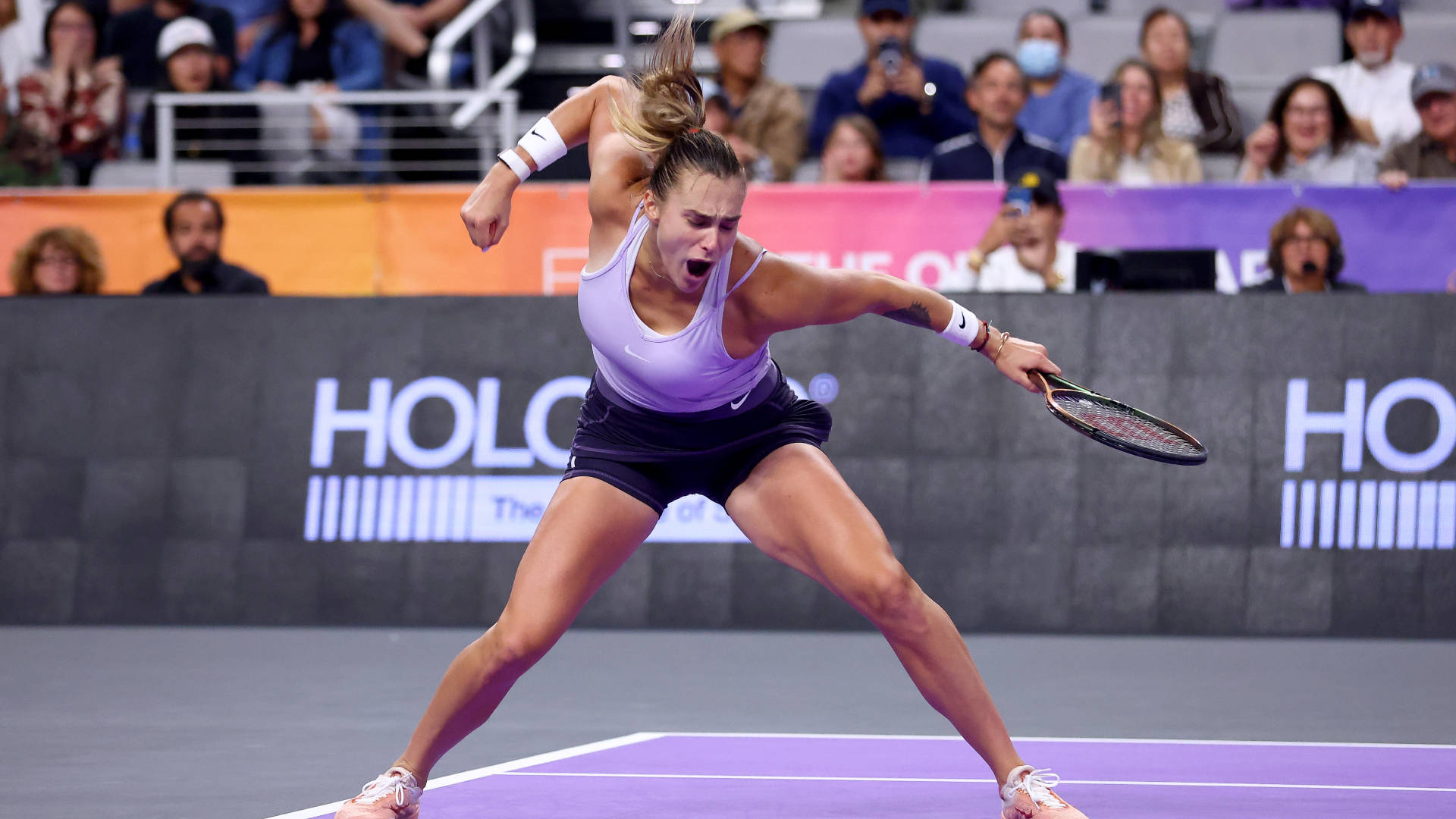 Aryna Sabalenka During Wta Finals Background