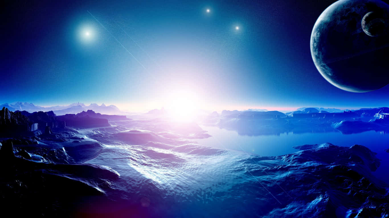 As Galaxies Twinkle In The Vastness Of The Universe, The Beauty Of Space Continues To Captivate Our Imaginations. Background