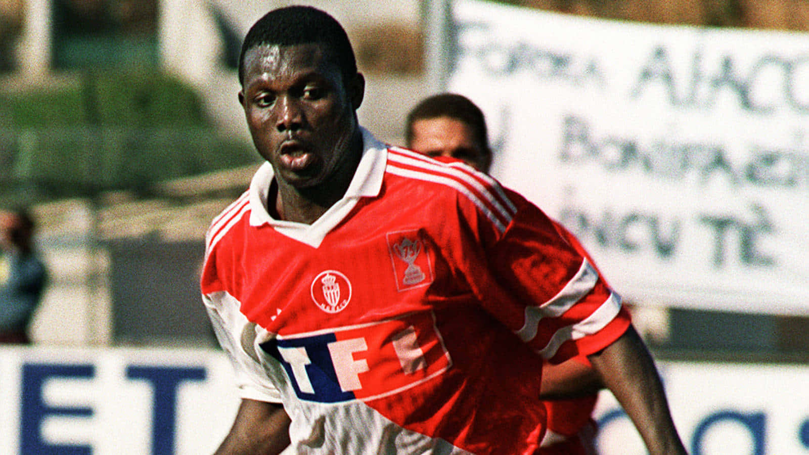 As Monaco Footballer George Weah Background