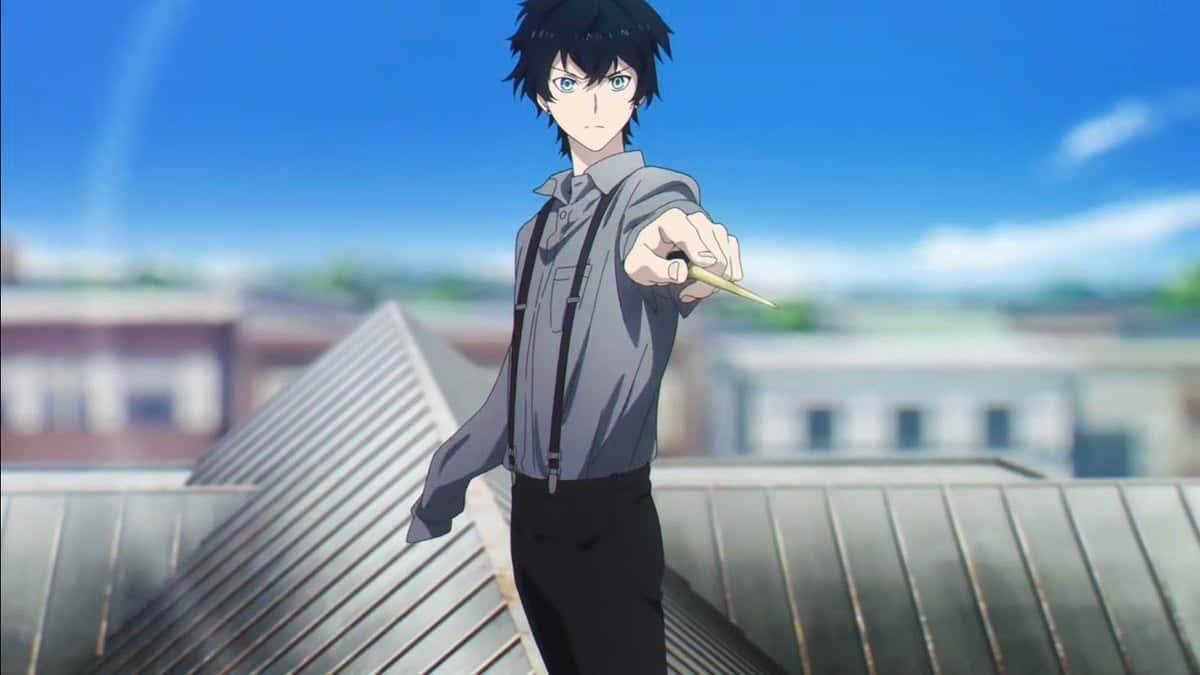 Asahina Points His Baton Takt Op Destiny Background