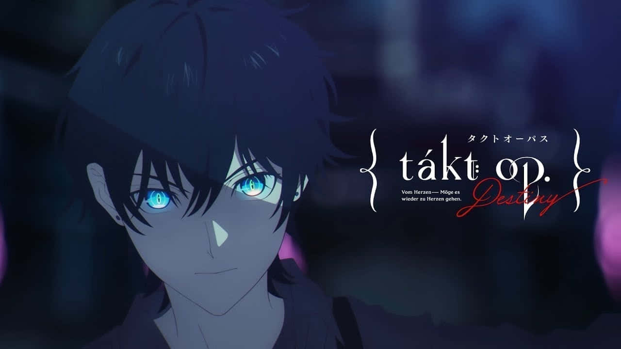 Asahina With Glowing Eyes Takt Op Destiny Background