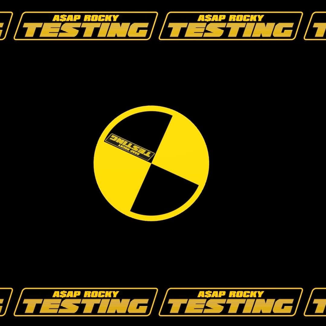 Asap Rocky Testing Black Yellow Circle
