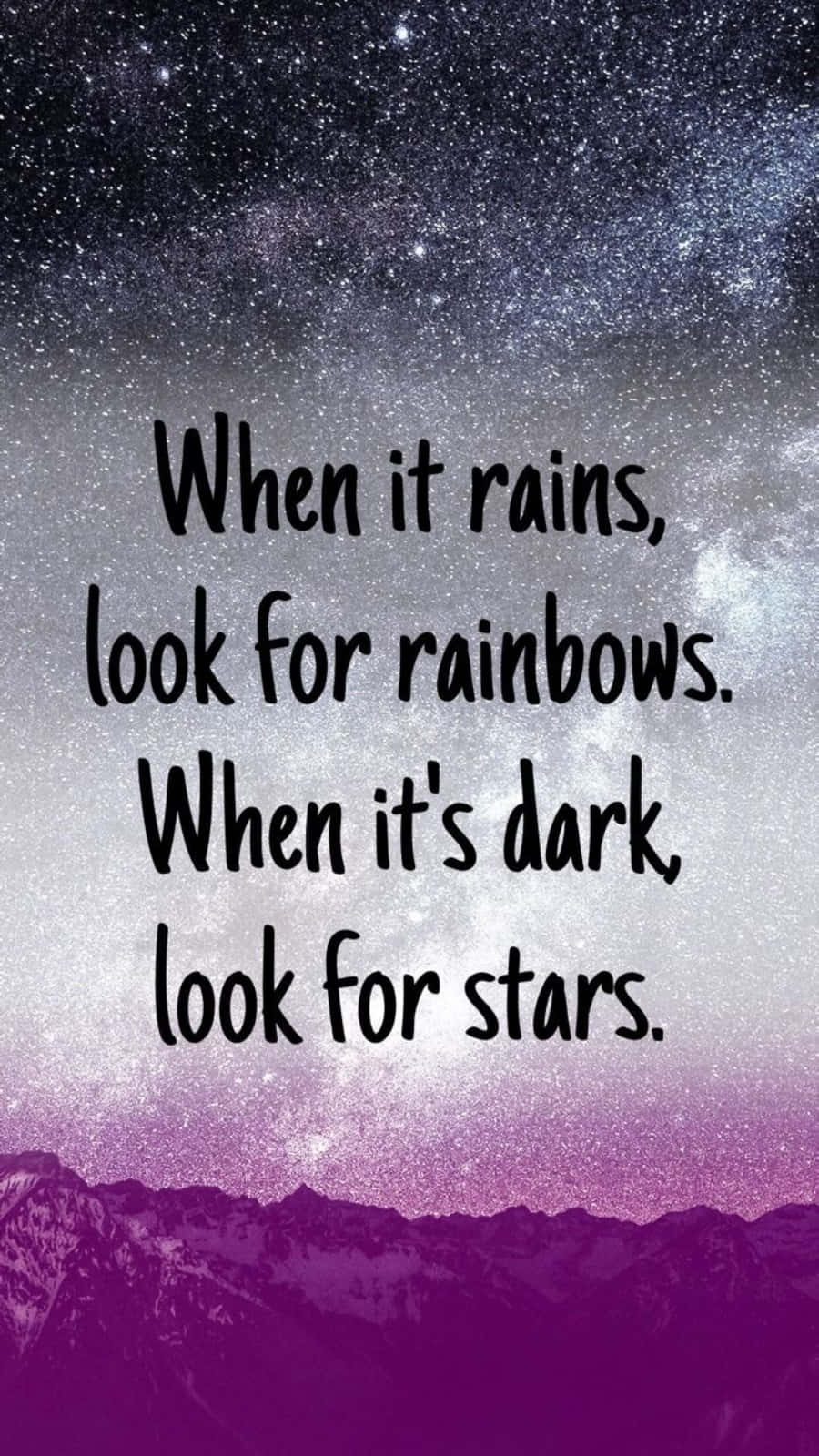 Asexual Pride Galaxy Quotes Phone Background