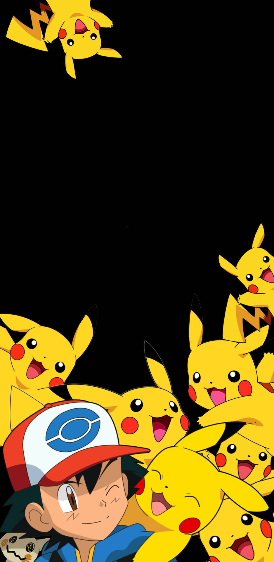 Ash And Pikachu Hd Phone Graphic