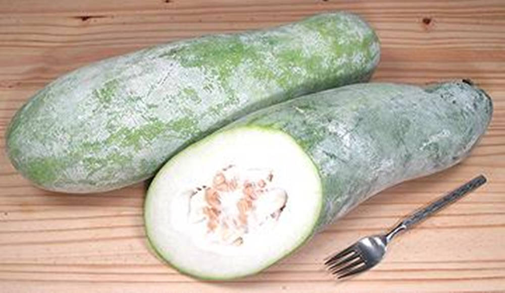 Ash Gourd Vegetable With Waxy Skin