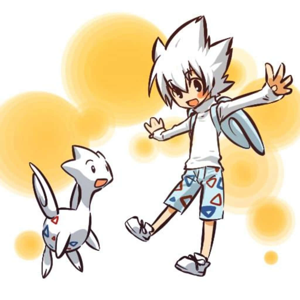 Ash Ketchum And His Little Friend, Togetic Background