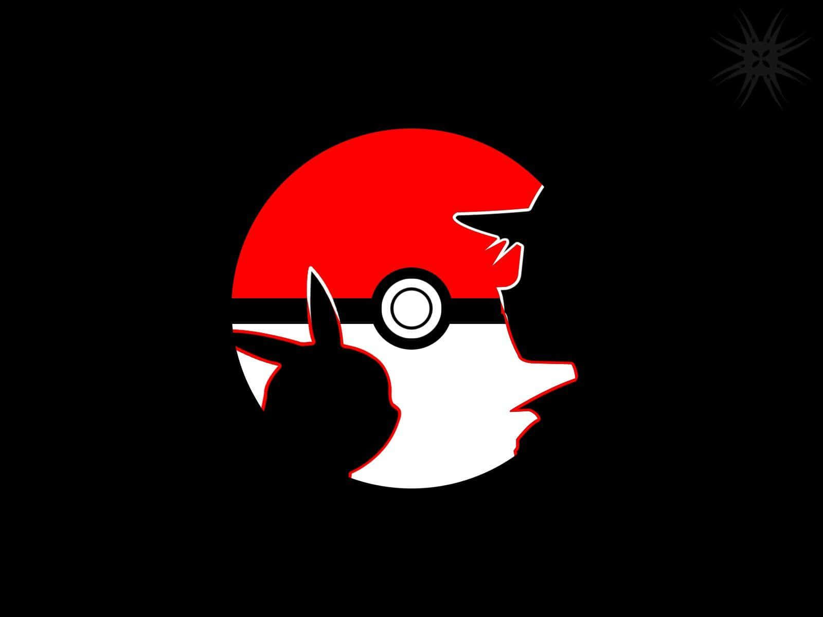 Ash Ketchum Pokemon Ball Silhouette