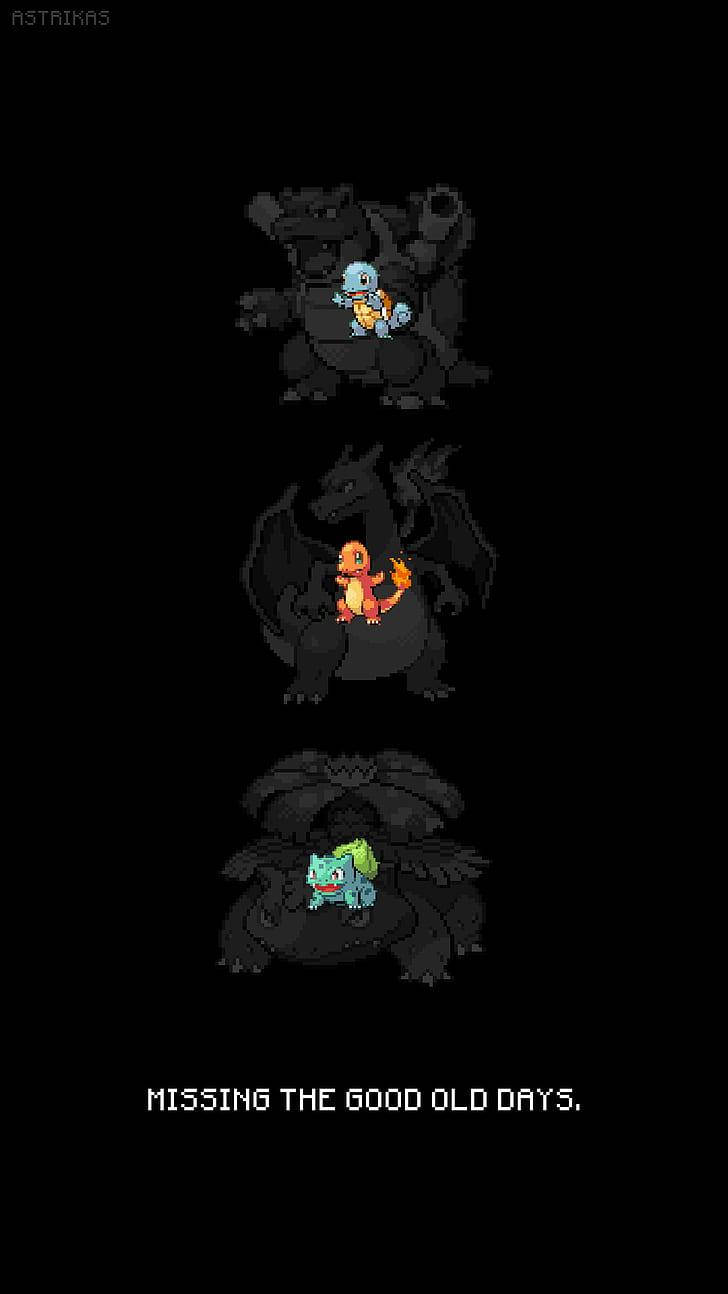 Ash Three Pokemon Iphone Background