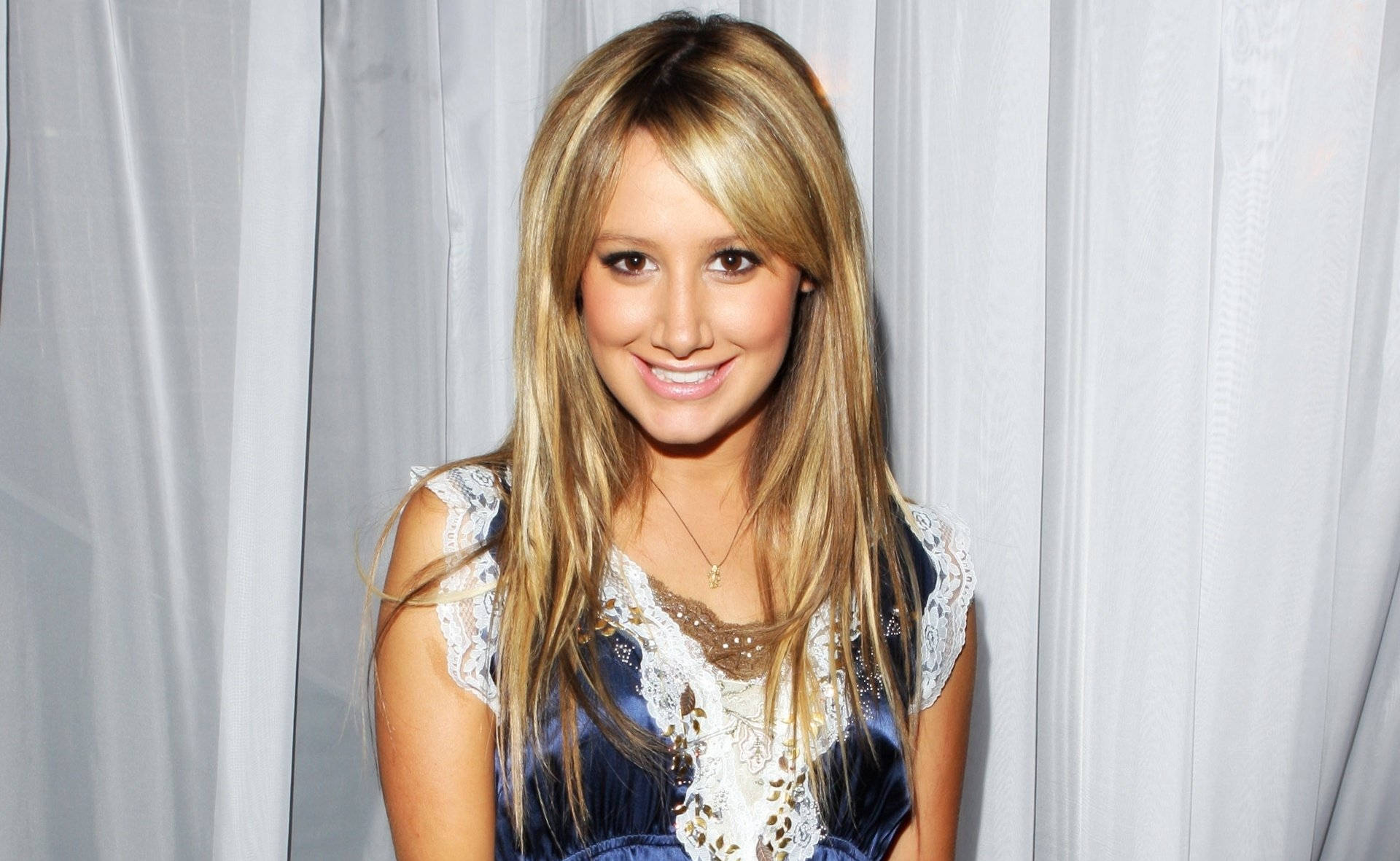 Ashley Tisdale Smiling