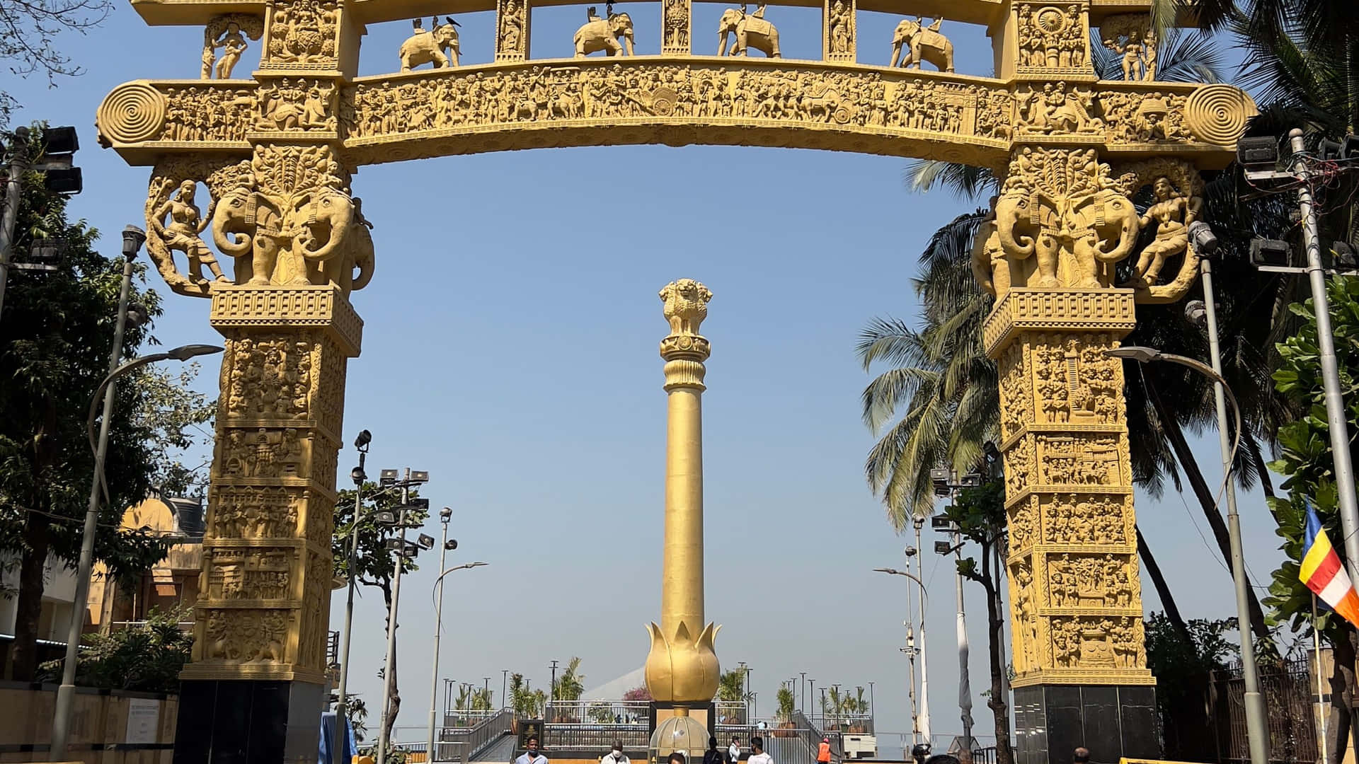 Ashoka Pillar Chaitya Bhoomi Memorial Park
