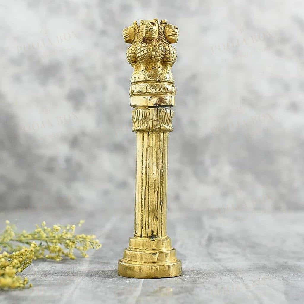 Ashoka Pillar Statue Miniature