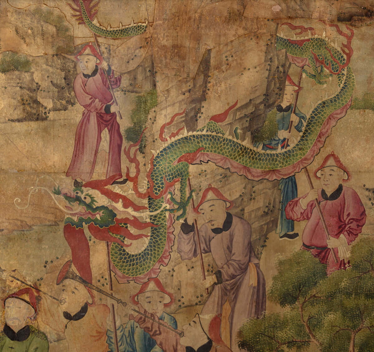 Asian Art Relic Of China Background