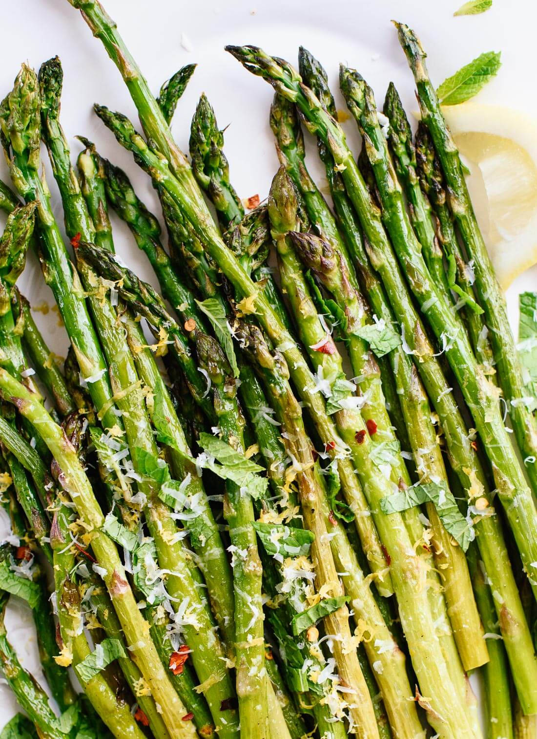 Asparagus Baked With Parmesan And Herbs