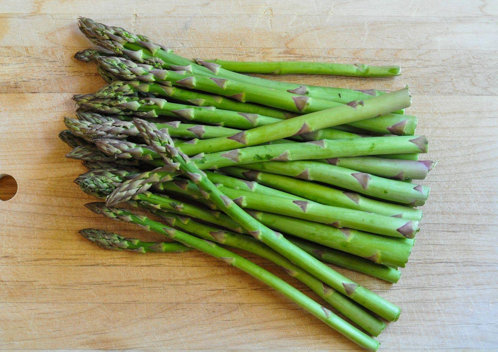 Asparagus Flowering Plant Vegetable Background