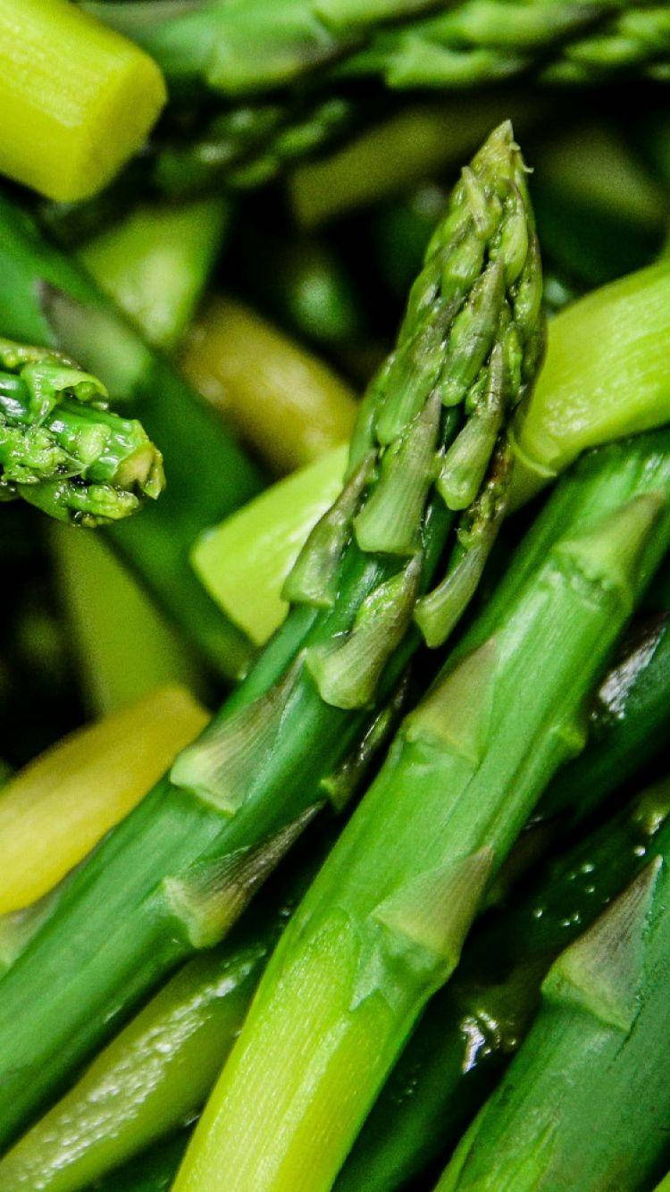 Asparagus Healthy Green Vegetable Background