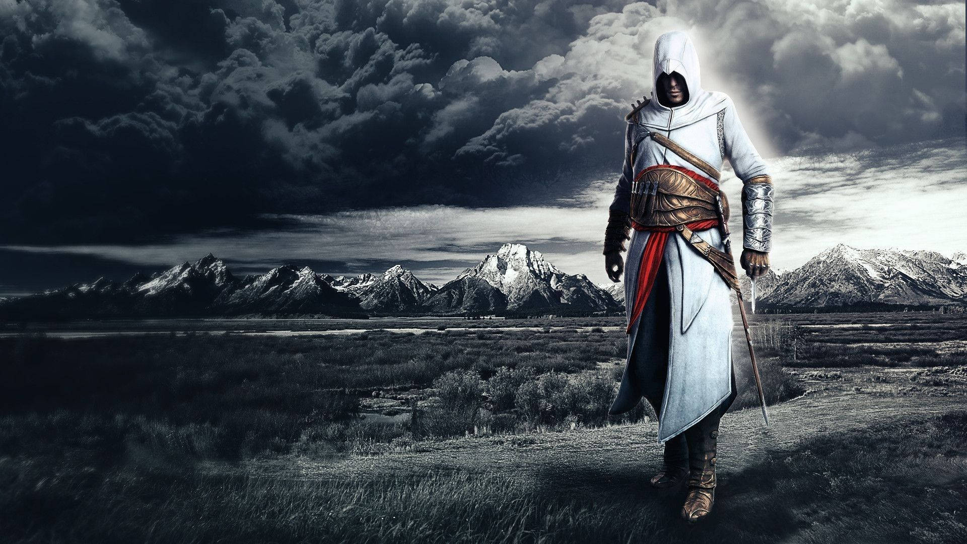 Assassin's Creed Altair Mountains Background