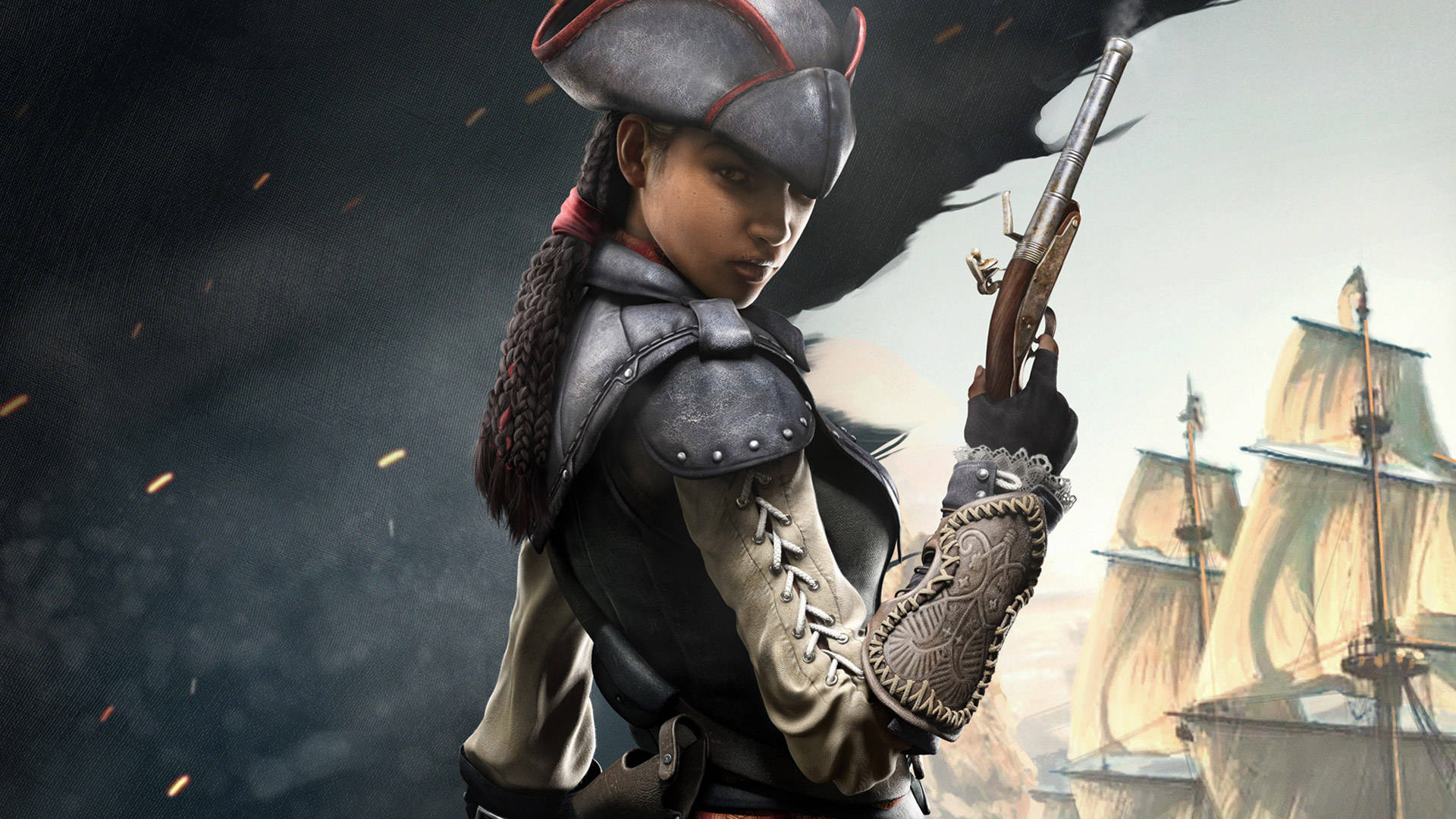 Assassin's Creed Black Flag - Aveline De Grandpre In Action