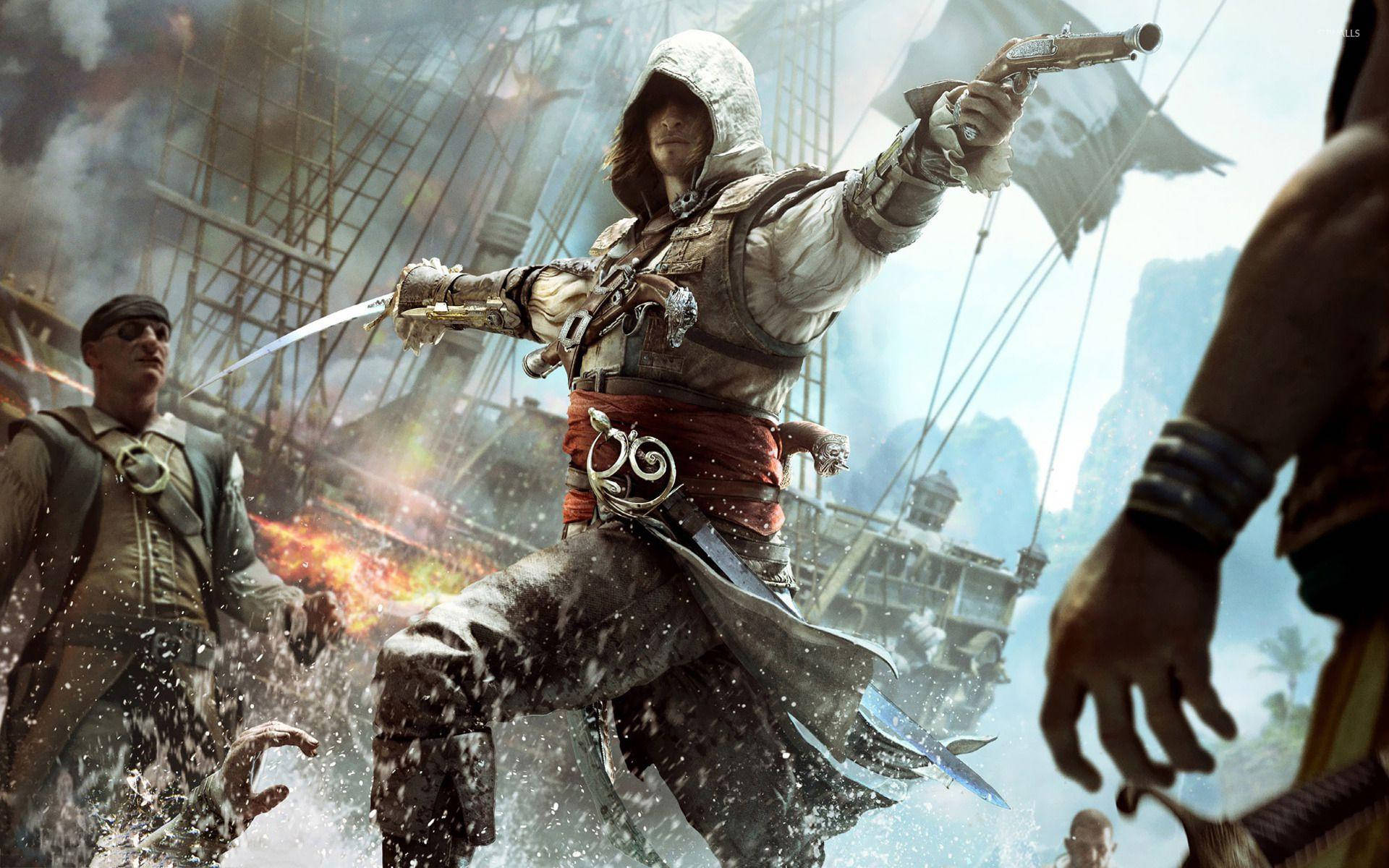Assassin's Creed Black Flag Fearless Soldier Background