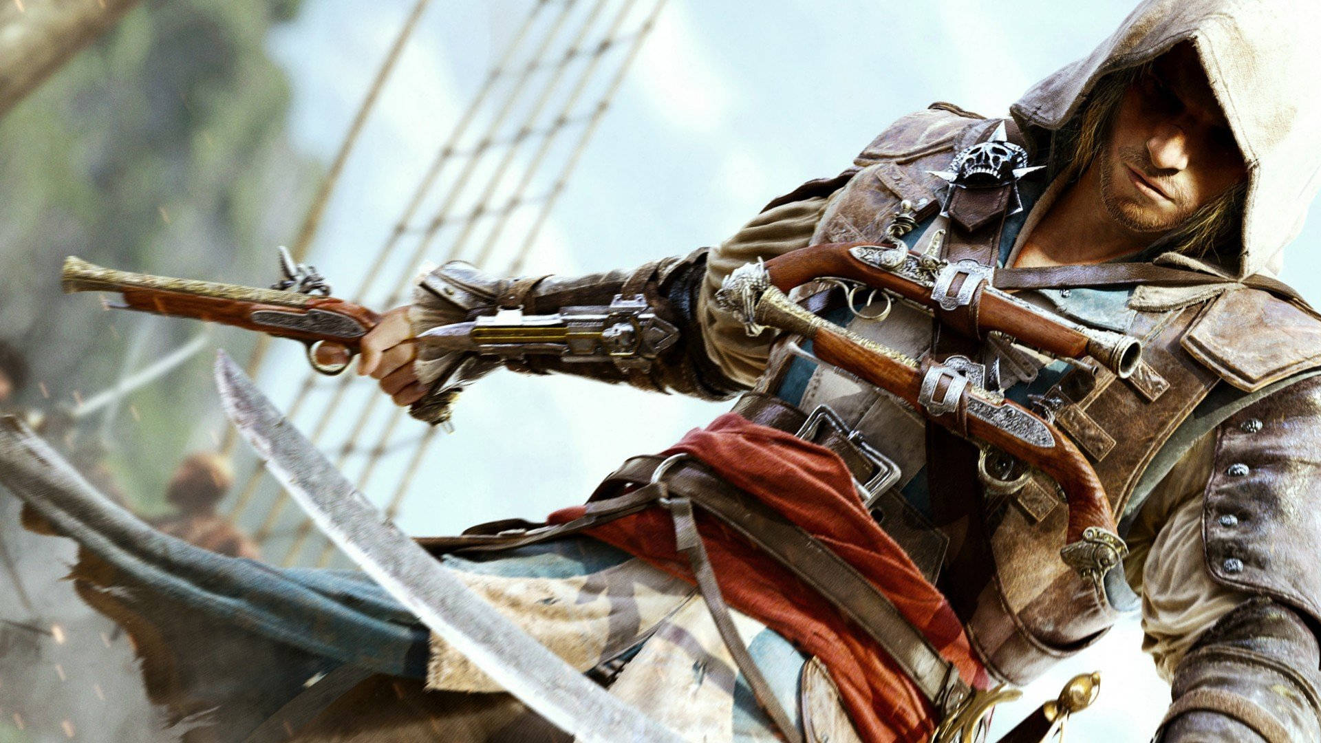 Assassin's Creed Black Flag Medieval Assassin Background