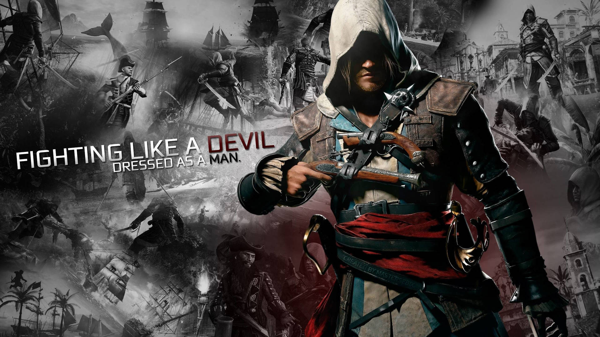 Assassin's Creed Black Flag Mighty Edward Background