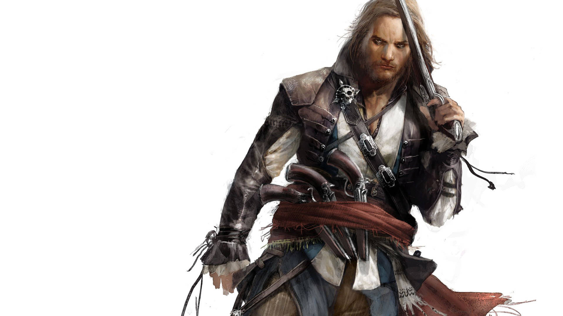 Assassin's Creed Black Flag Old Edward Background