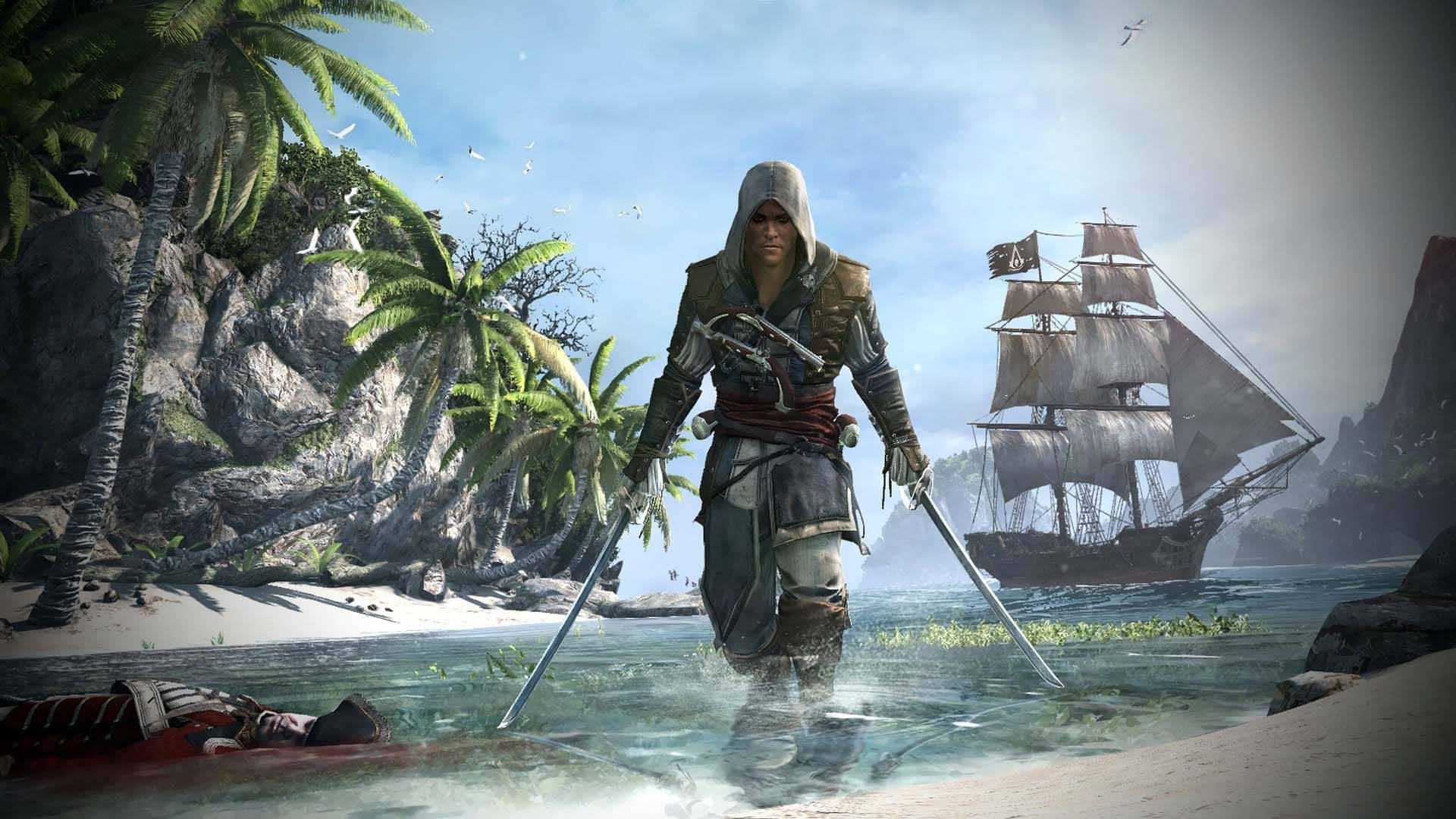 Assassin's Creed Black Flag Strong Pirate Background