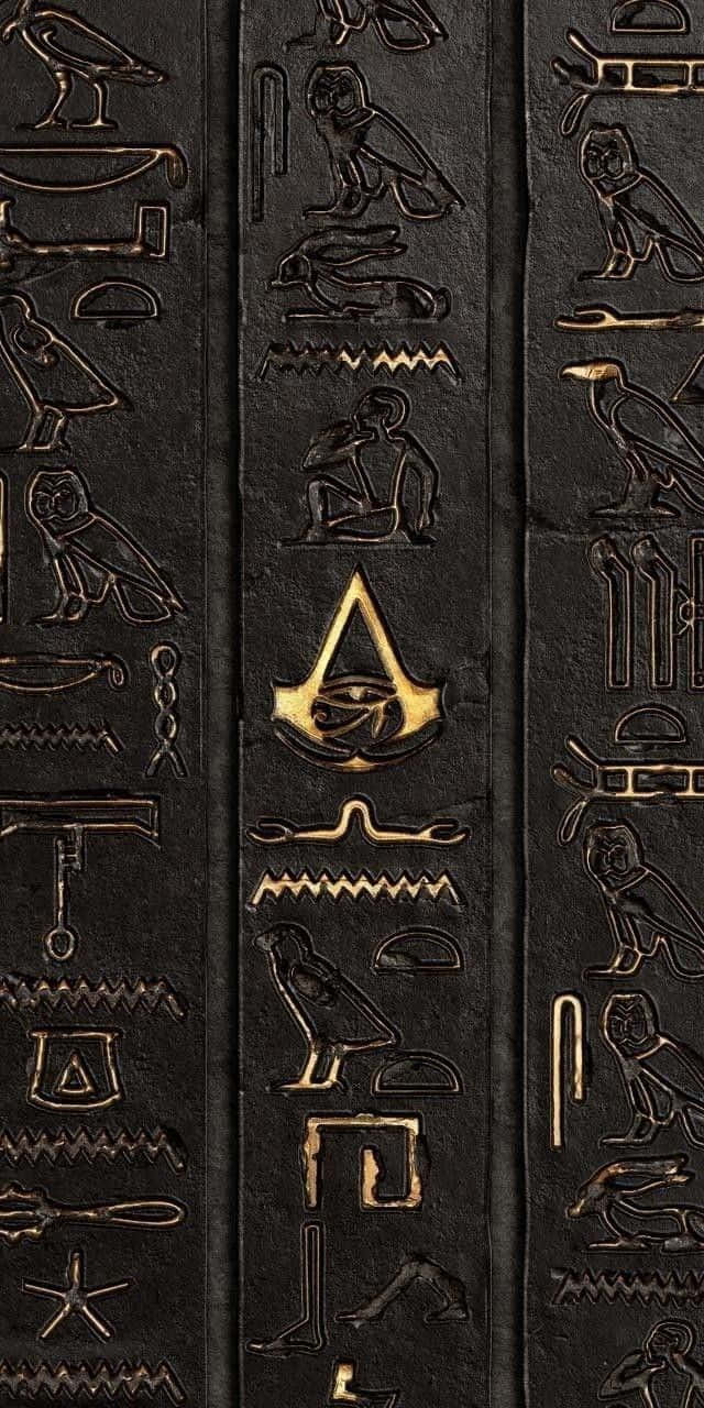 Assassin's Creed - Egyptian Glyphs Background