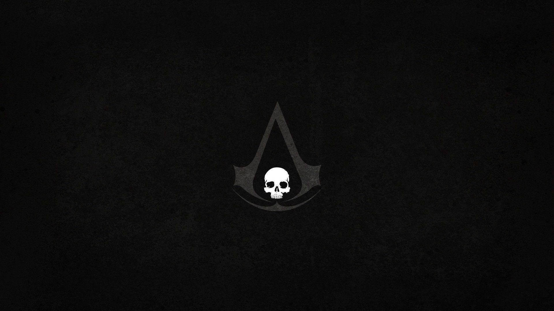 Assassin's Creed Logo In Solid Black