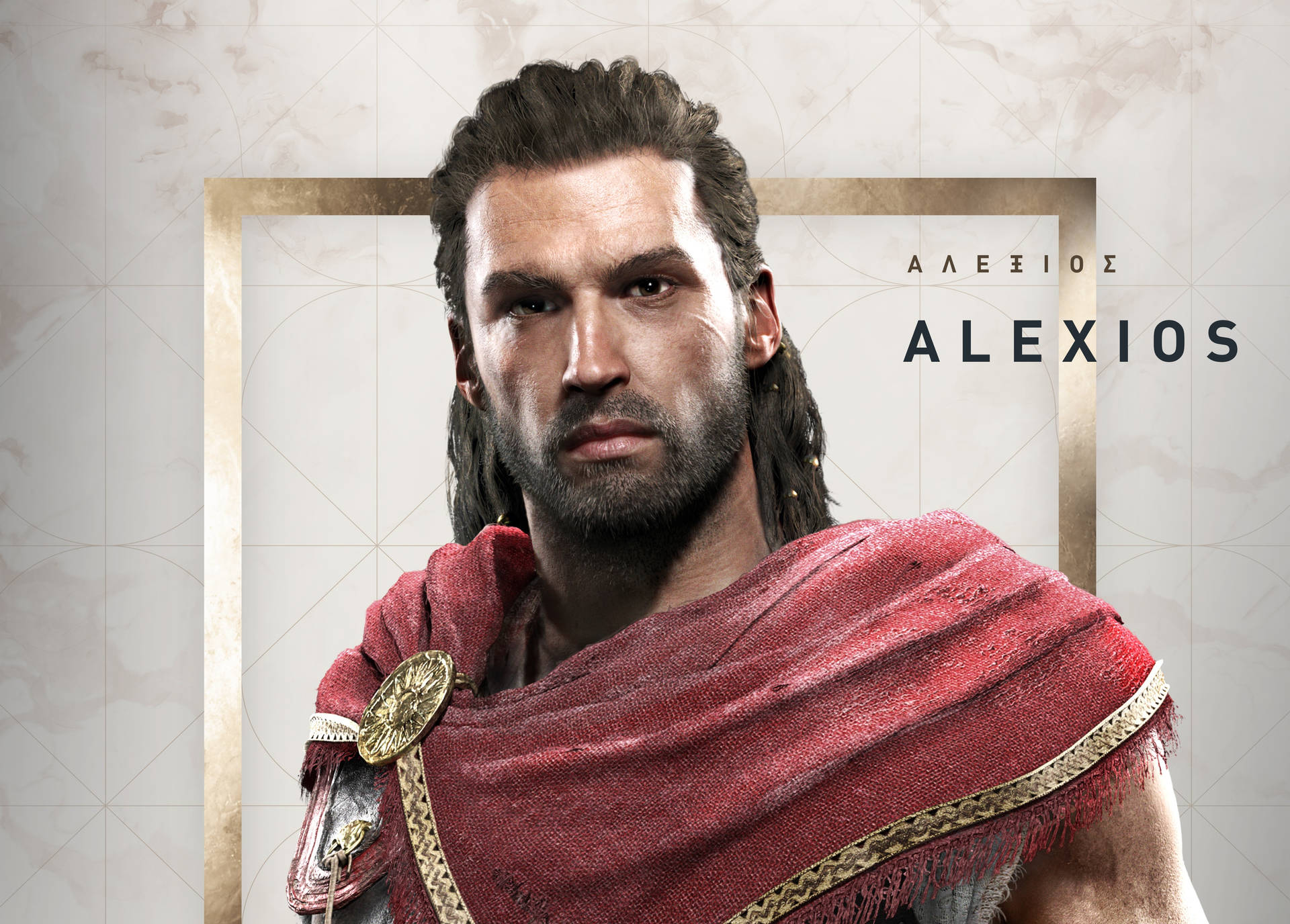 Assassin's Creed Odyssey Alexios Poster Background