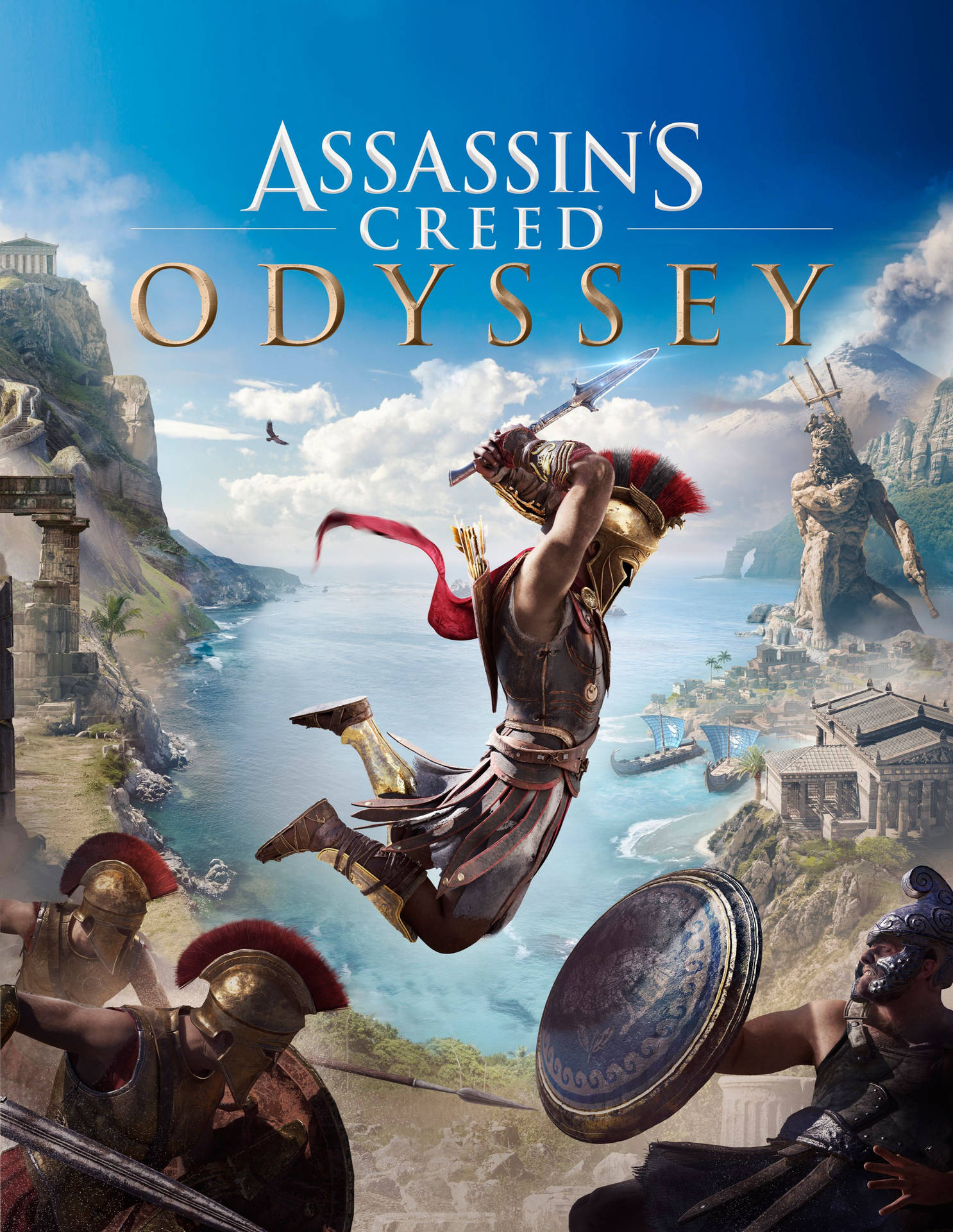 Assassin's Creed Odyssey Game Poster Background