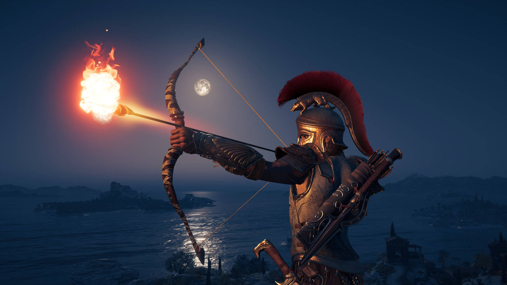 Assassin's Creed Odyssey Spartan Archer Background