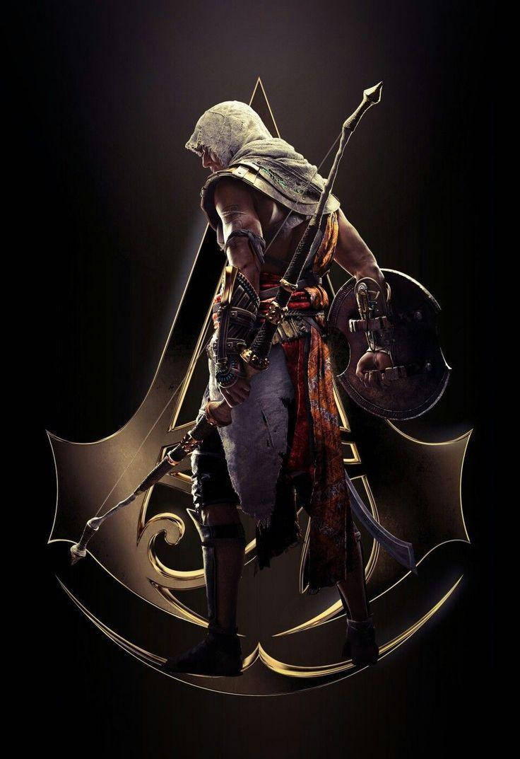 Assassin's Creed Origins Bayek Poster Background