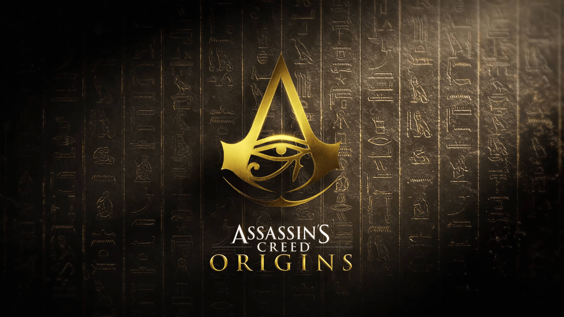 Assassin's Creed Origins Logo Background