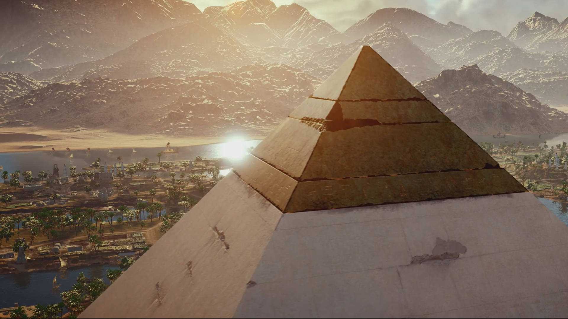 Assassin's Creed Origins Pyramid Top