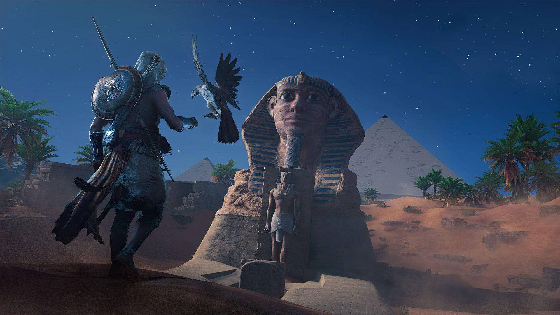 Assassin's Creed Origins Sphinx Of Giza Background